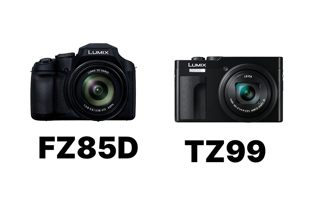 LUMIX DC-FZ85DとDC-TZ99を比較まとめ ズーム・画質・携帯性の違いと